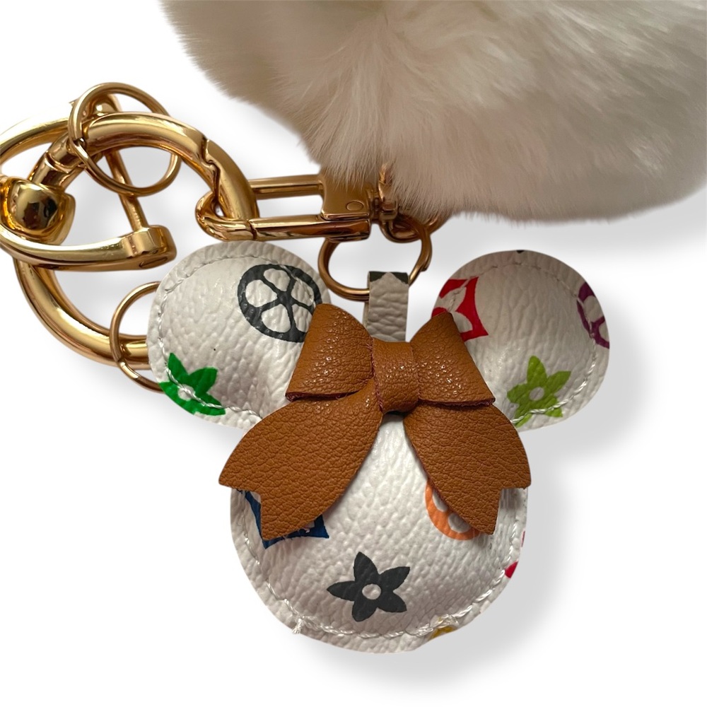 Luxury Mickey Minnie Mouse keychain - Picture 6 of 8